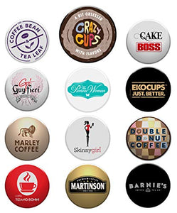 High Caffeine Coffee Pods Variety Pack - Sample The Strongest Coffee From the Top Brands with Our Extra Caffeine Sampler of 40 Coffee Pods Compatible with Keurig K Cup Coffee Makers