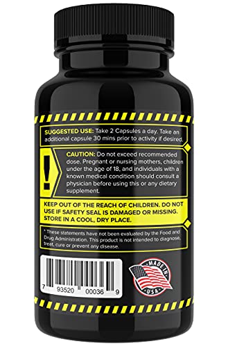 Testosterone Booster for Men - Male Enhancing Supplement with Horny Goat Weed & Tongkat Ali - Muscle Builder Enlargement Pills - Natural Test Booster Increased Desire, Energy, Stamina, Libido (2 PACK)