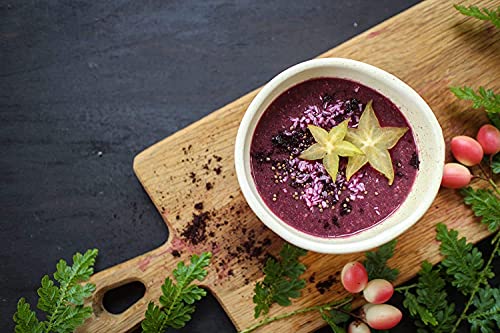 Organic Maqui Berry Powder, 1 Pound — Non-GMO, Raw, 100% Pure, Vegan Superfood, No Added Sugar, Bulk, Rich in Iron, Fiber and Antioxidant, Great for Juices, Drinks, and Smoothies.