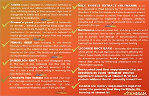 Liver Cleanse Detox Health Supplements with Milk Thistle-Fennel-Alfalfa-Vitamin B-Artichoke-Dandelion Root Support Healthy Liver Function Men & Women 120 Caps Natural Detox Cleanse & Boost Immune