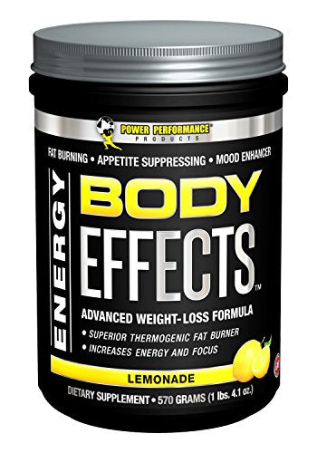 Power Performance Products, Body Effects, Pre Workout Supplement - 570 Grams (Lemonade)