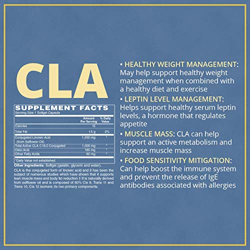 Vitamin Discount Center High Potency CLA 1250mg, 90 Softgels