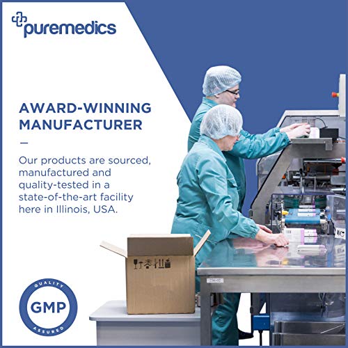 PUREMEDICS Maca Root Capsules - Maca Supplement for Men and Women to Support Reproductive Health - Formulated by Doctors - Pure & Hypoallergenic - 3rd Party Certified - 100 Capsules