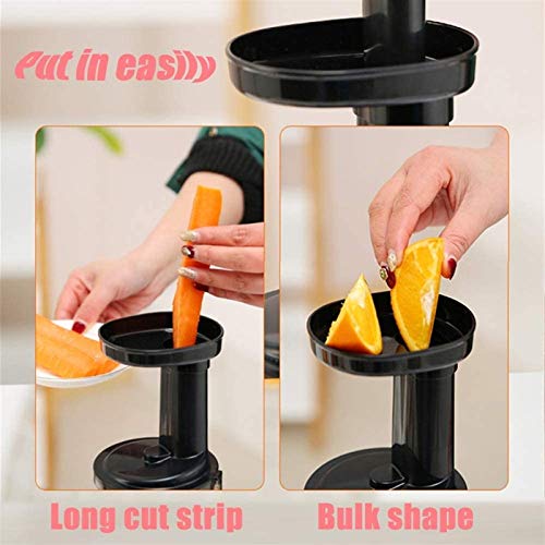 XYWCHK Slow Masticating Juicer, High Nutrient and Vitamins Juice Extractor, Wide Chute Cold Press Juicer for Vegetable and Fruit Citrus Juicer (Color : Gold)