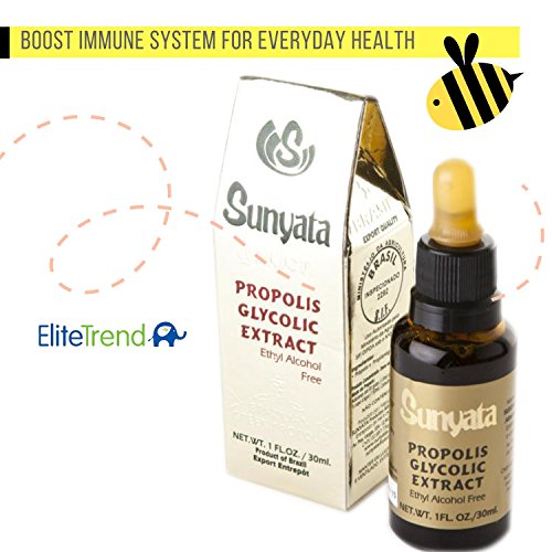 Bee Propolis - Glycolic - Green Brazilian Propolis by Sunyata (GOLD) - 12 X 30 ml