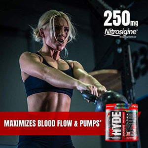 ProSupps Mr. Hyde Signature Series Pre-Workout Energy Drink – Intense Sustained Energy, Focus & Pumps with Beta Alanine, Creatine, Nitrosigine & TeaCrine (30 Servings Lollipop Punch)