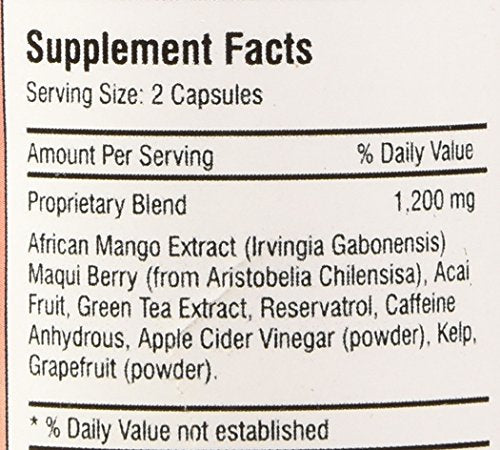 Maqui Maxx Burn – MAQUI BERRY/AFRICAN MANGO Advanced Fat Burning and Weight Loss Formula.