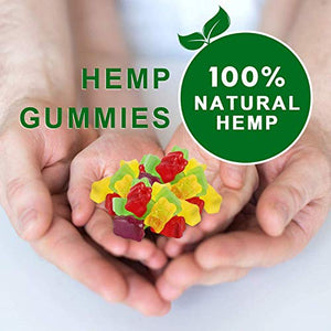 Hemp Gummies 30000MG - 100% Natural Hemp Oil Infused Gummies for Pain, Anxiety, Stress & Inflammation Relief, Promotes Sleep & Calm Mood