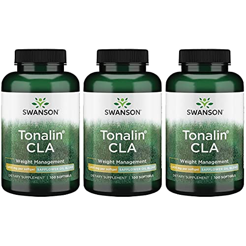 Swanson Tonalin Cla 1000 Milligrams 100 Sgels (3 Pack)