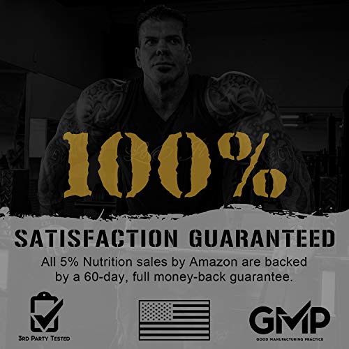 5% Nutrition Core L-Glutamine 5000 Supplement w/ L-Alanine | Amino Acid Muscle Builder Post Workout Recovery | Unflavored Powder (60 Servings)