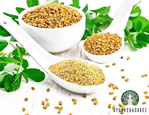 AYURVEDASHREE Fenugreek Seeds Powder 100 Gm I Trigonella foenum-graecum Sd. | Methi Powder | Spice Indian Cuisine | Hair Care | Improves Digestion