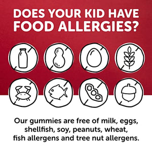 SmartyPants Kids Formula Daily Gummy Multivitamin: Vitamin C, D3, and Zinc for Immunity, Gluten Free, Omega 3 Fish Oil, Vitamin B6, B12, Cherry Berry, 120 Count (30 Day Supply)