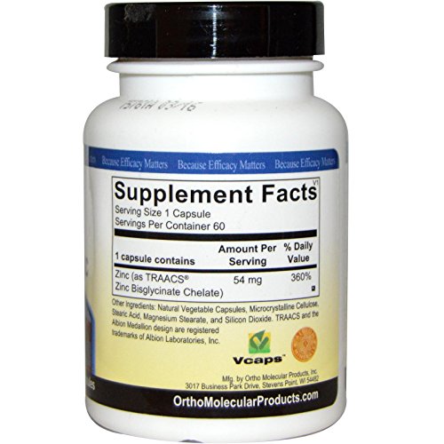 reacted Zinc, 60 Capsules