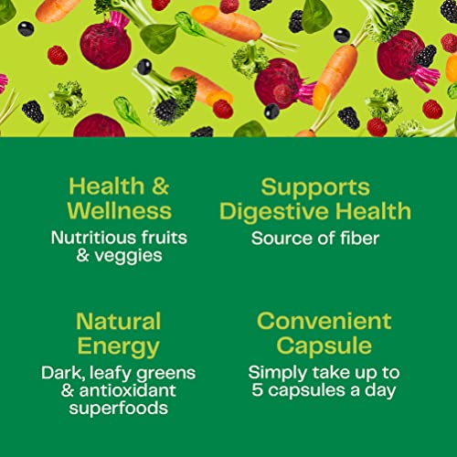 Amazing Grass Greens Blend Superfood: Super Greens Powder with Spirulina, Chlorella, Beet Root Powder, Digestive Enzymes & Probiotics, Original, 30 Servings (Packaging May Vary)