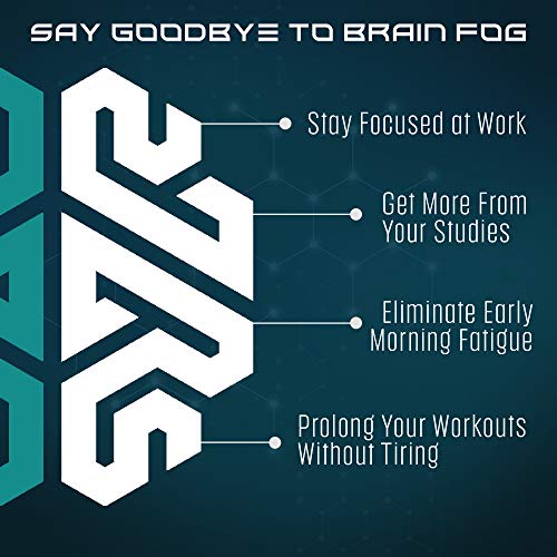 SVELTE Focus Brain Booster | Nootropic Supplement for Men & Women | Memory, Mind & Focus Enhancer for Concentration, Energy & Stress Relief | 60 Pills with L Tyrosine, GABA, Bacopa Extract, & Choline