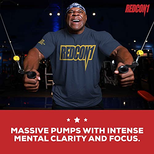 Redcon1 Big Noise Pump Formula (30 Servings) - Non-Stim, Increased Energy and Focus, Vasodilator, Intense Pumps (Watermelon)