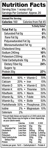 Vega One All in One Nutritional Shake French Vanilla - Plant Based Vegan Protein Powder, Non Dairy, Gluten Free, Non GMO, 29.2 Ounce (Pack of 1)