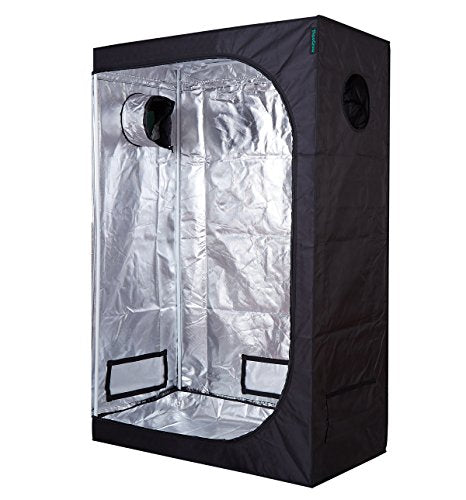TopoGrow 4'x2' Grow Tent Complete Kit 600W Led Grow Light , Indoor 48"X24"X72" Growing Tent, 6" Ventilation Kit with Hydroponics Accessories for Plants Growing System Grow Setup Kit Tent Kit