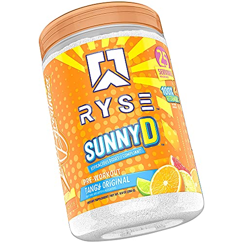 Ryse Project: Blackout PreWorkout SunnyD (9.9 Oz. / 25 Servings)