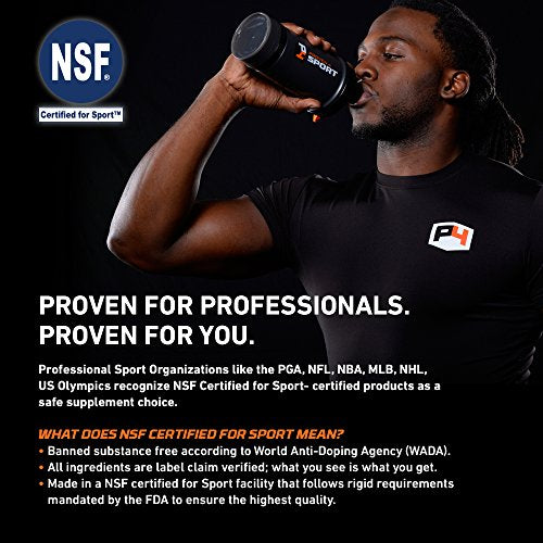 Proven4 preworkout for Men and Women with creatine and beta Alanine. NSF Certified Supplements for a Clean pre Workout Powder. Watermelon 30 Servings