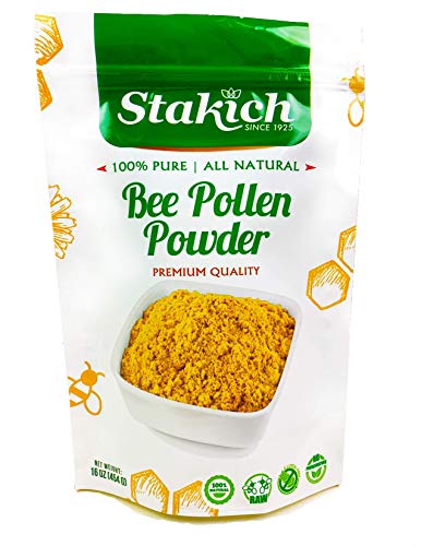 Stakich Bee Pollen Powder (1 Pound)