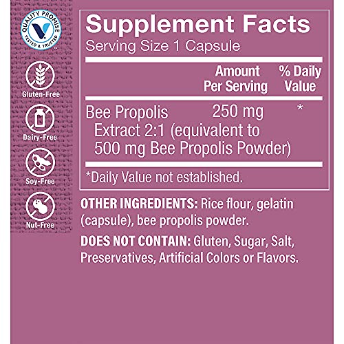 The Vitamin Shoppe Bee Pollen Extract 250MG, Superfood with Bee Propolis and Royal Jelly, Seasonal Immune System Support (300 Tablets)