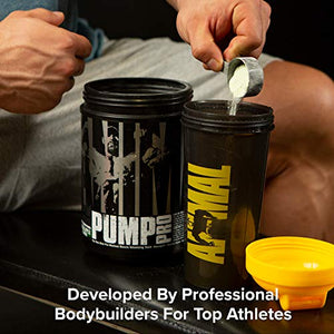 Animal Pump Pro Powder – Non Stimulant Preworkout – Pump & Cell volumization with Added Sea Salt for Electrolytes – 20 Servings - Green Apple