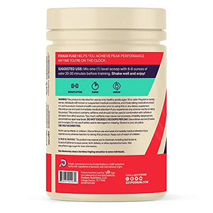 Podium Nutrition, Fuse Pre Workout Powder, Peach Mango, 30 Servings, Beta Alanine and Caffeine for Energy, Gluten Free, Soy Free, Dairy Free