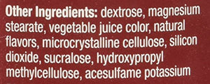 Airborne 1000mg Vitamin C Chewable Tablets with Zinc, Immune Support Supplement with Powerful Antioxidants Vitamins A C & E - (96 count bottle), Very Berry Flavor, Gluten-Free