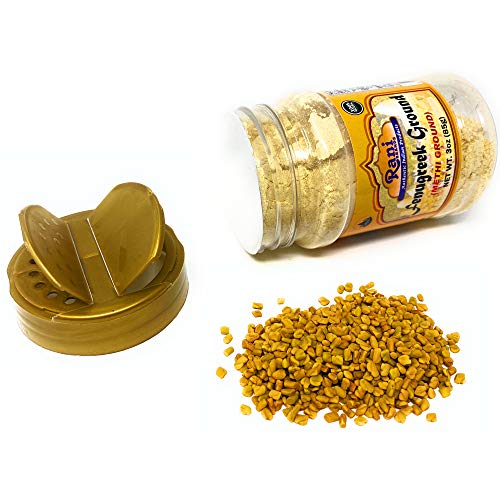 Rani Fenugreek (Methi) Seeds Ground Powder 3oz (85g) Trigonella foenum graecum | Gluten Friendly | Non-GMO (used in cooking & Ayurvedic spice) 