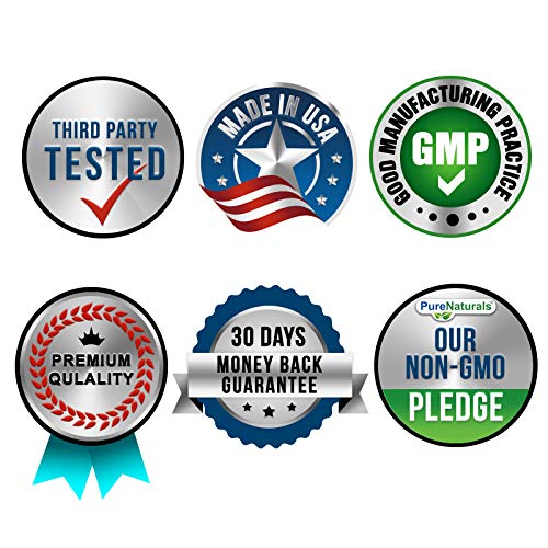 Pure Naturals Quercertin 500 Mg Veggie Capsules (Non-GMO)- Anti- inflammatory Support, Supports Cardiovascular and Immune Health* (120 Count)