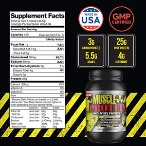 Colossal Labs 100% Whey Protein Powder Isolate | Fast-Absorbing Workout Supplements for Men and Women | 25g of Pure Protein | 5.5g of BCAAs Per Serving | Chocolate, 12 Pound (Pack of 1), 162 Servings