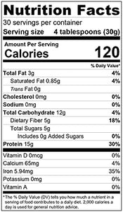 Elevated State Hemp Protein Powder - 32 Fl. Oz. Plant Based Fiber Protein Powder with Amino Acids, Antioxidants - Chocolate Brownie Flavor - Paleo, Keto, and Vegan-Friendly - Locally Sourced in USA