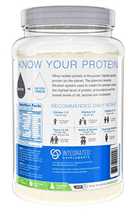 Integrated Supplements CFM Whey Protein Isolate Diet Supplement, Vanilla, 790G
