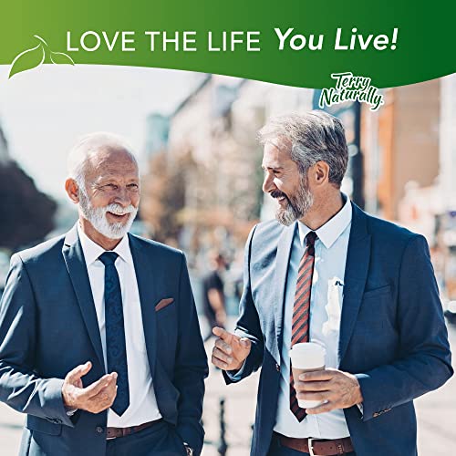 Terry Naturally Ashwagandha EP35, 60 Capsules - 125 mg Ashwagandha - Powerful Adaptogen - Reduce Stress, Promote Sleep, Support Energy & Endurance - Non-GMO, Vegan - 60 Servings