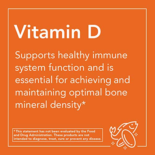 NOW Supplements, Vitamin D-3 5,000 IU, High Potency, Structural Support*, 240 Softgels, (NF_0373)
