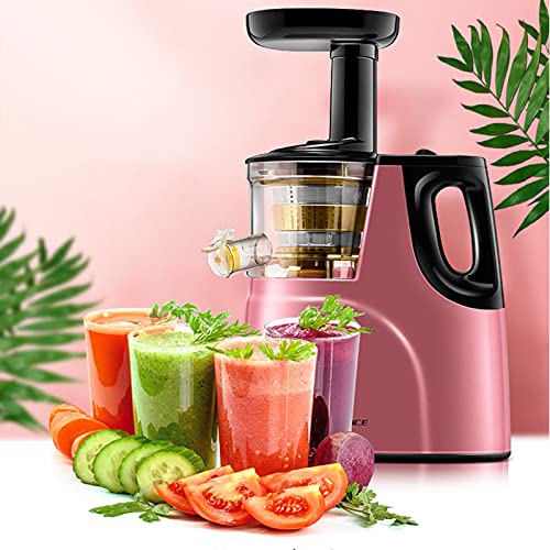 Slow Masticating Juicer Higher Nutrients, Cold Pressed Juicer Machines Vegetable And Fruit, BPA-Free Components, Easy To Clean