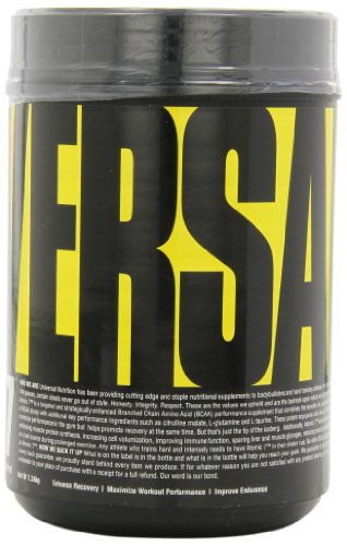 Universal Nutrition - Atomic 7 Enhanced BCAA Supplement - 8g BCAA with 2g Glutamine, 1g Citrulline Malate, 500mg L-Taurine - Groovy Grape - 70 Servings