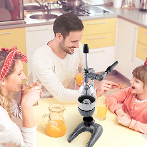 Tribest Pro MJP-100 Professional Manual Juice Cold Press Juicer for Citrus, One-Size, Grey