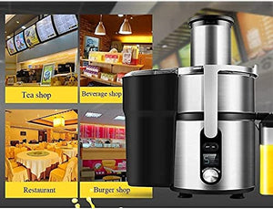 WXLBHD Slow Juicer Machines, Masticating Juicer, Cold Press Juicer with 5-Speed Modes,with Quiet Motor，Juice Extractor for Vegetables And Fruits,Easy to Clean,1000W