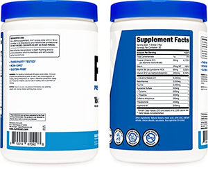 Nutricost Pre-Workout Complex Powder Blue Raspberry (30 Serv)