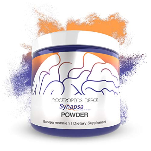 Synapsa Bacopa Monnieri Powder | 30 Grams | Whole Plant Extract | Ayurveda Supplement | Clinically Proven to Enhance Learning, Memory and Mental Performance