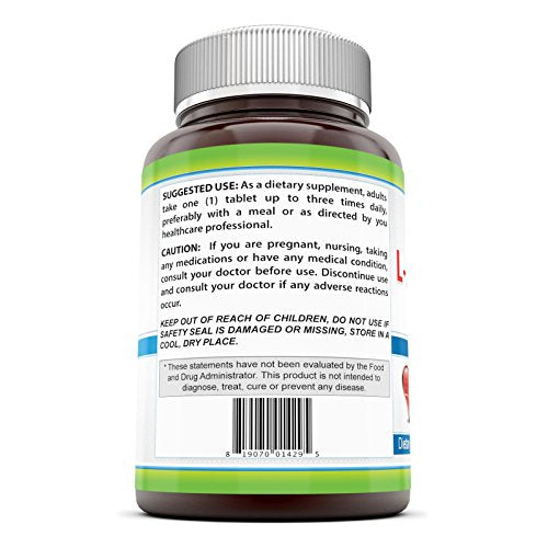 Pure Naturals L-Arginine 1000 Mg, 120 Count
