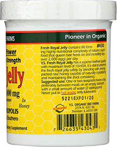 YS Royal Jelly/Honey Bee - Royal Jelly In Honey Ult Strength, 11.5 oz gel