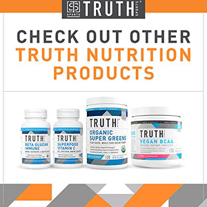 Truth Nutrition All Natural Pre Workout Powder - Clean Pre Workout for Men Keto - Pre Workout Women Plant Based Vegan Preworkout Powder - Natural Preworkout for Women and Men (Lemonade)