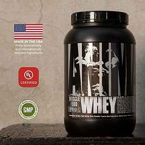 Animal Whey Isolate Whey Protein Powder – Isolate Loaded for Post Workout and Recovery – Low Sugar with Highly Digestible Whey Isolate Protein and Pounds AM64, Cookies & Cream, 32 Ounce