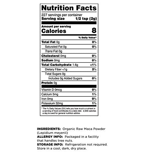 Terrasoul Superfoods Organic Raw Maca Powder, 2 Lbs - Premium Quality | Supports Increased Stamina & Energy