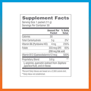 Synergy ProArgi-9 Plus Active L-Arginine Complexer Dietary Supplement - Citrus Fusion - 30 Packets