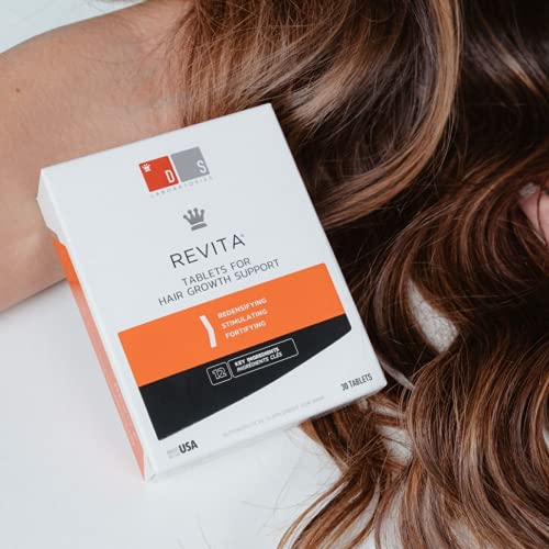 REVITA Tablets for Hair and Nails Revitalization (Hair Loss & Hair Thinning Supplement) for Men & Women 30 Day Supply