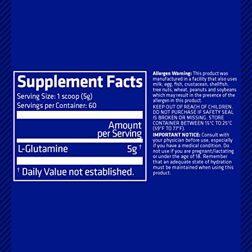 USN Pure Glutamine Micronized Powder, 300 Grams